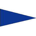 Blue Day-Glo Plasti-Cloth Unmounted Real Estate Flag Pennant